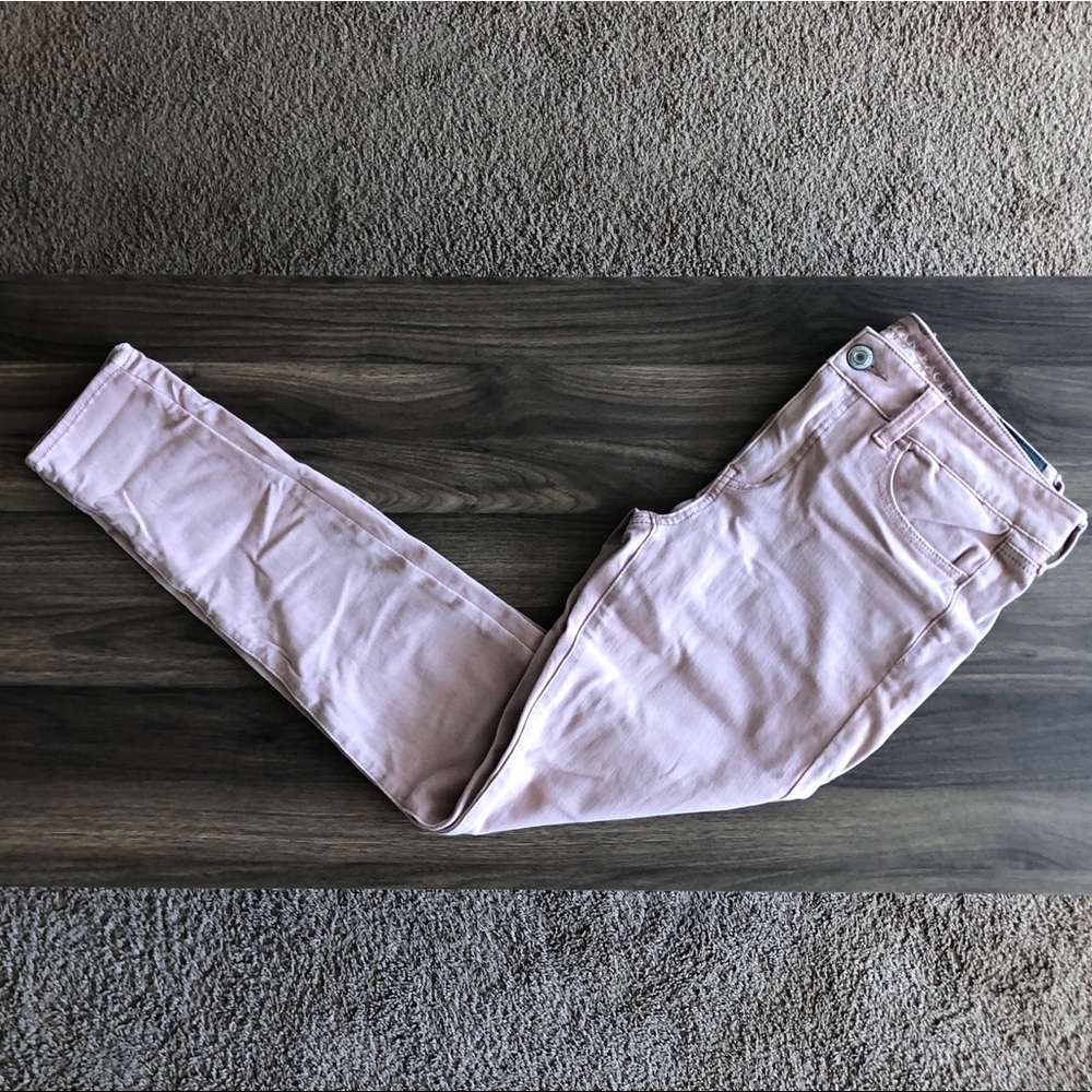 American Eagle Blush Pink Jeggings